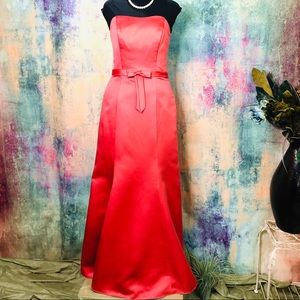📌Alfred Angelo Strapless Elegant Evening - Prom - Ball- Bridesmaid Dress